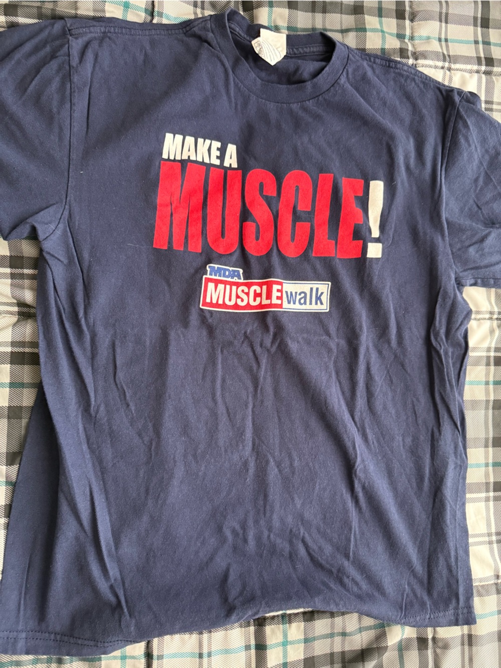 MDA Muscle Walk Make a Difference Today T-Shirt | Men’s S/M | Charity Event Tee